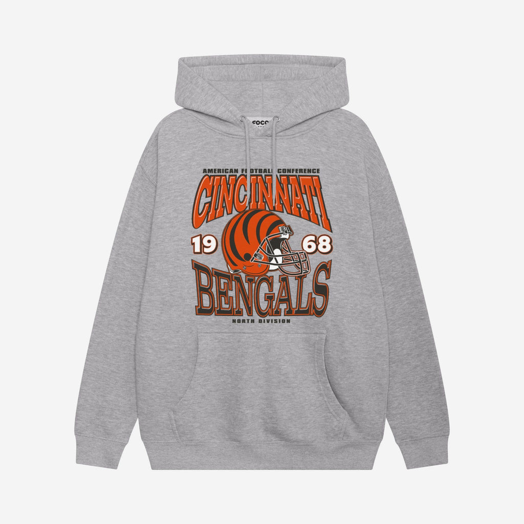 Cincinnati Bengals Classic Team Helmet Hoodie FOCO S - FOCO.com