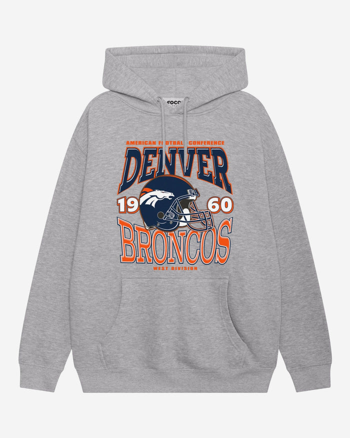 Denver Broncos Classic Team Helmet Hoodie FOCO S - FOCO.com