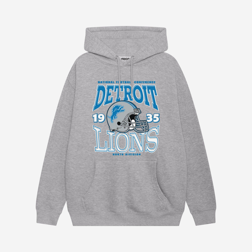 Detroit Lions Classic Team Helmet Hoodie FOCO S - FOCO.com