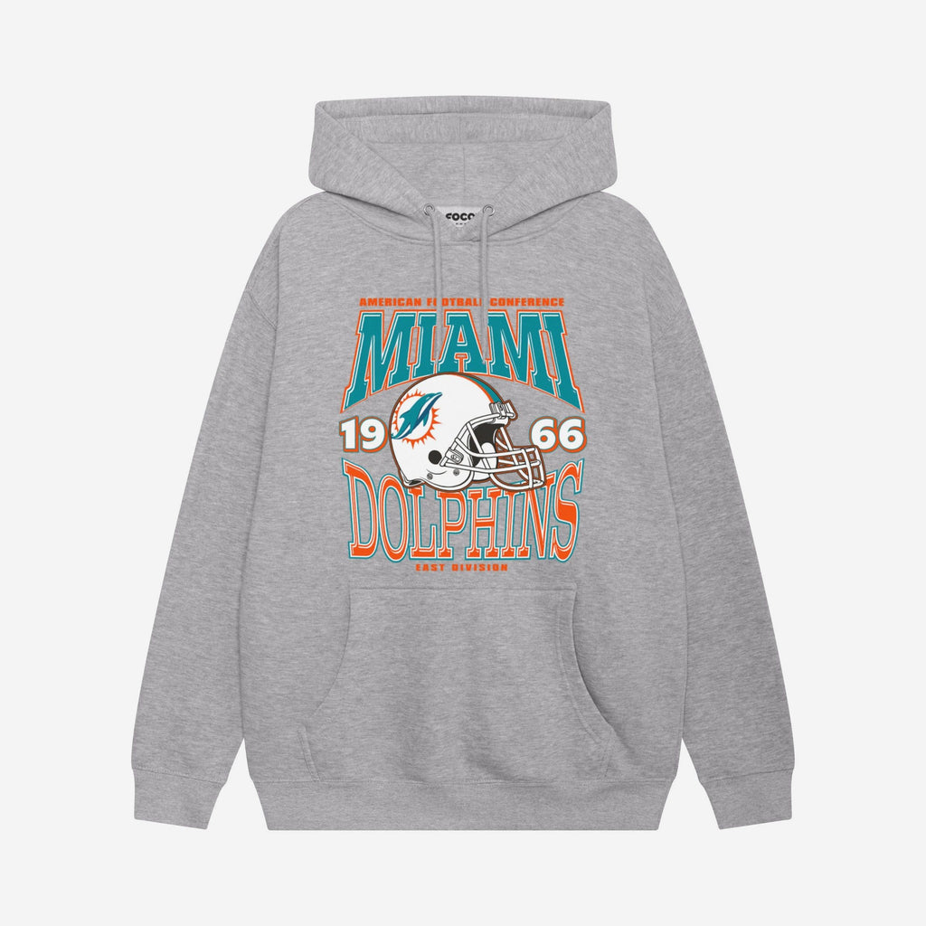 Miami Dolphins Classic Team Helmet Hoodie FOCO S - FOCO.com