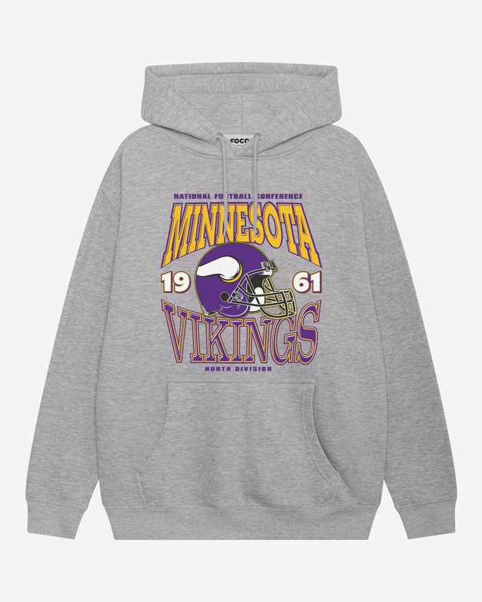 Minnesota Vikings Classic Team Helmet Hoodie FOCO S - FOCO.com
