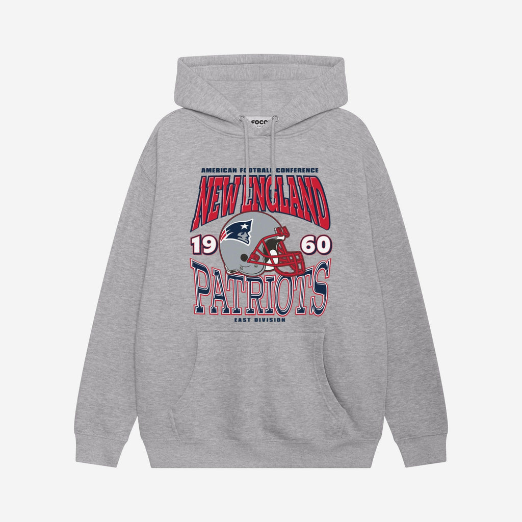 New England Patriots Classic Team Helmet Hoodie FOCO S - FOCO.com