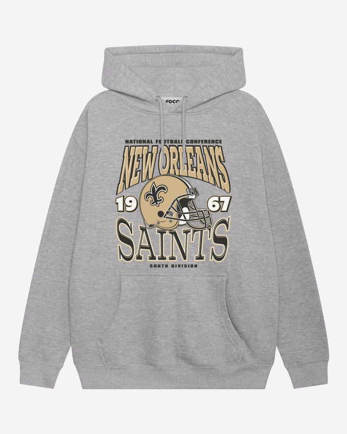 New Orleans Saints Classic Team Helmet Hoodie FOCO S - FOCO.com