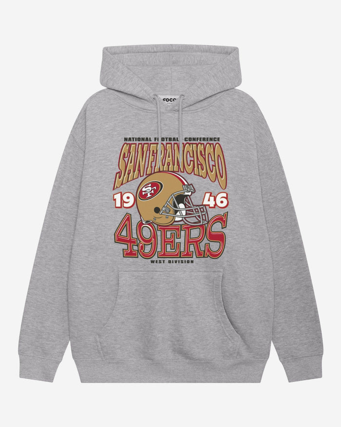 San Francisco 49ers Classic Team Helmet Hoodie FOCO S - FOCO.com