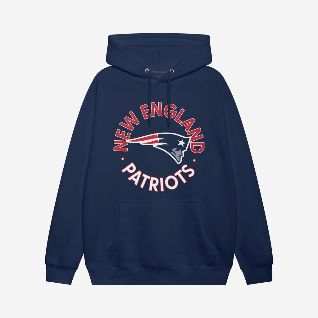 New England Patriots Circle Hoodie FOCO S - FOCO.com