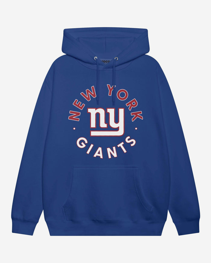 New York Giants Circle Hoodie FOCO S - FOCO.com