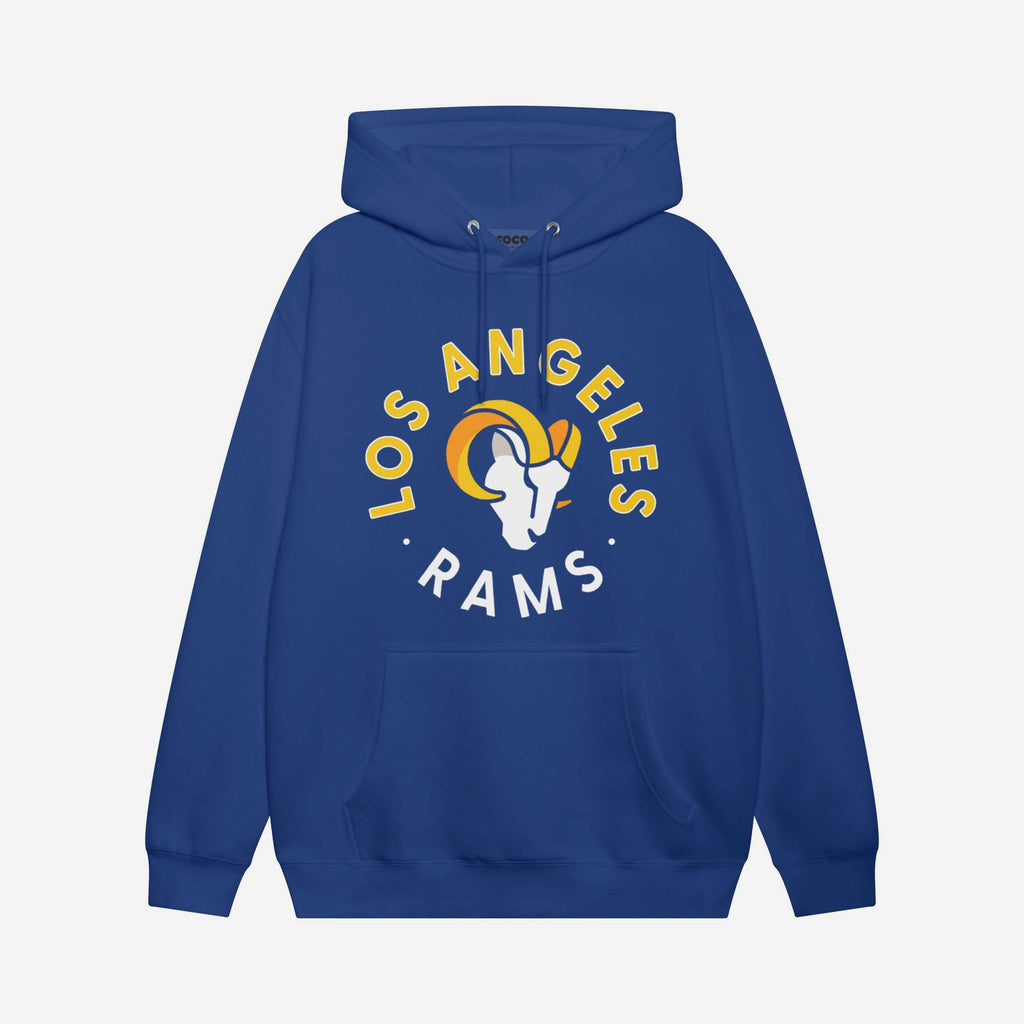 Los Angeles Rams Circle Hoodie FOCO S - FOCO.com