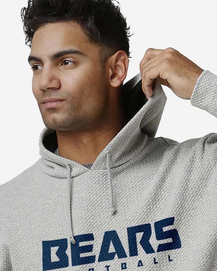 Chicago Bears Gray Woven Hoodie FOCO - FOCO.com