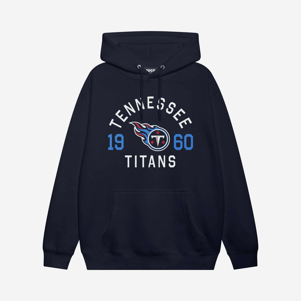 Tennessee Titans Heritage Print Hoodie FOCO Navy S - FOCO.com