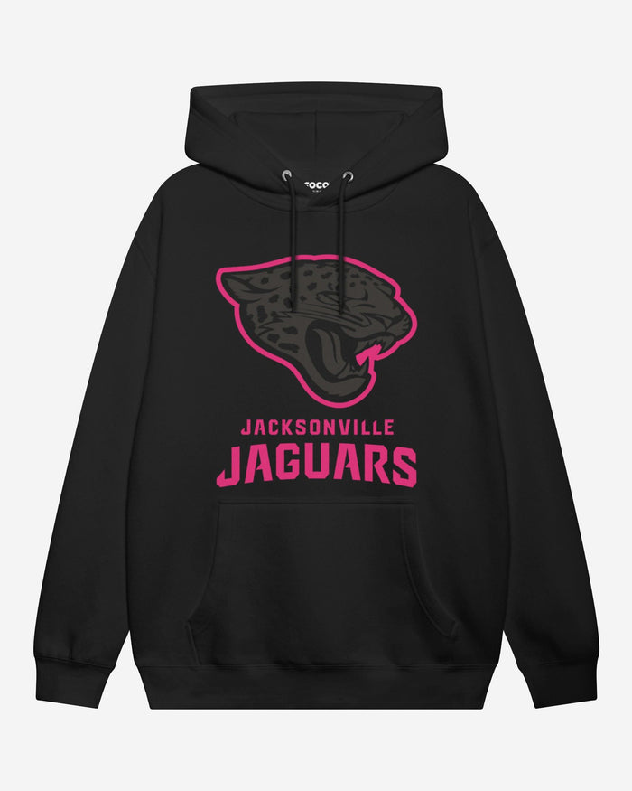 Jacksonville Jaguars Highlight Reel Hoodie FOCO Black/Neon Pink S - FOCO.com