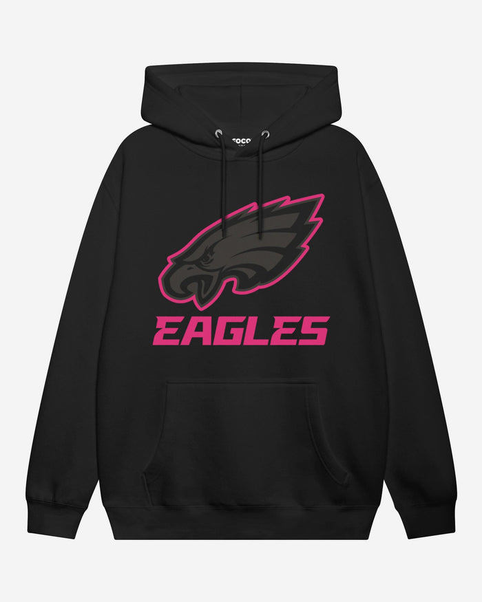 Philadelphia Eagles Highlight Reel Hoodie FOCO Black/Neon Pink S - FOCO.com