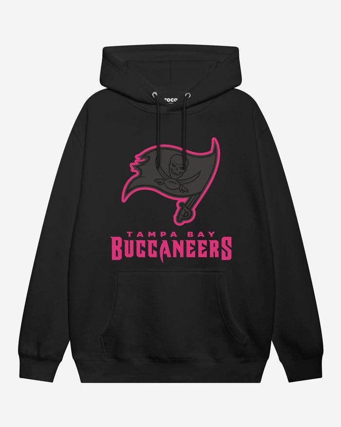Tampa Bay Buccaneers Highlight Reel Hoodie FOCO Black/Neon Pink S - FOCO.com
