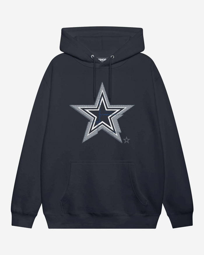 Dallas Cowboys Rivet Logo Hoodie FOCO S - FOCO.com