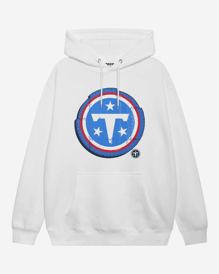 Tennessee Titans Rivet Logo Hoodie FOCO S - FOCO.com