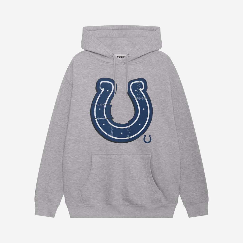 Indianapolis Colts Rivet Logo Hoodie FOCO S - FOCO.com
