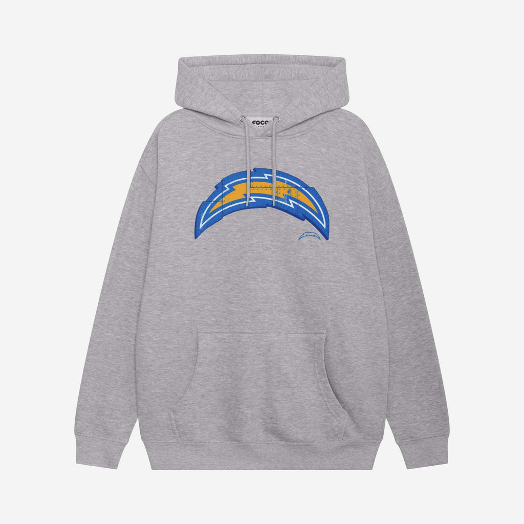 Los Angeles Chargers Rivet Logo Hoodie FOCO S - FOCO.com