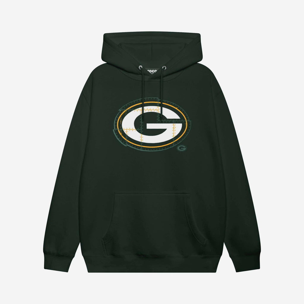Green Bay Packers Rivet Logo Hoodie FOCO S - FOCO.com