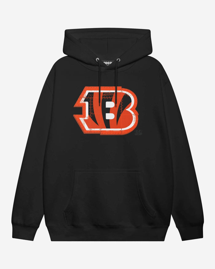 Cincinnati Bengals Rivet Logo Hoodie FOCO S - FOCO.com