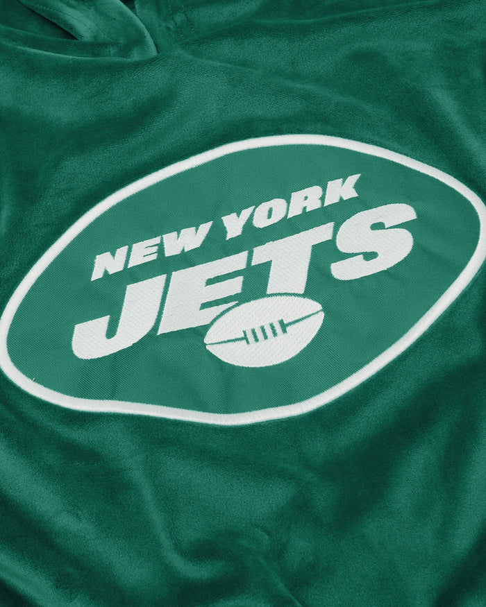 New York Jets 2019 Retro Velour Hooded Sweatshirt FOCO - FOCO.com