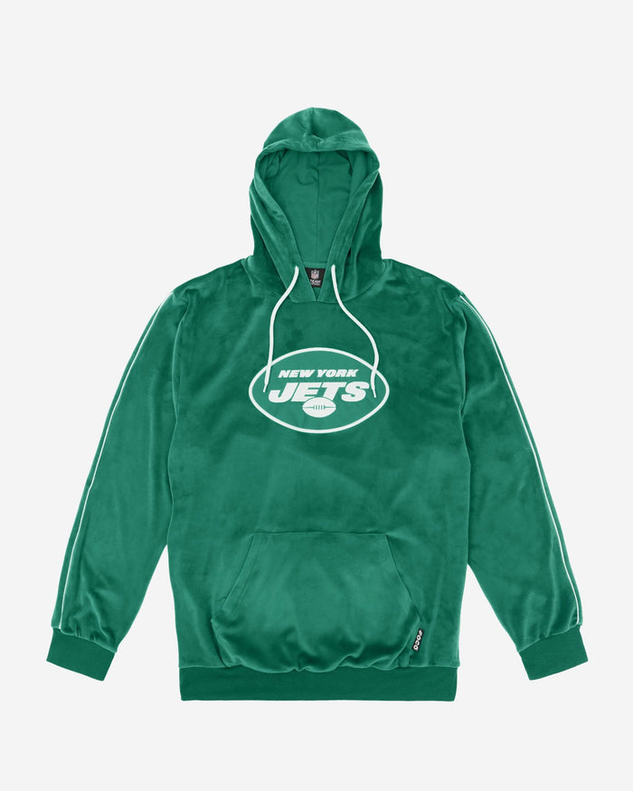 New York Jets 2019 Retro Velour Hooded Sweatshirt FOCO - FOCO.com