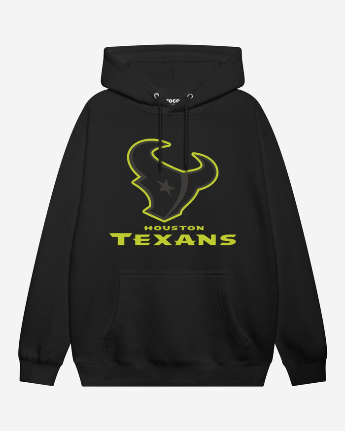 Houston Texans Highlight Reel Hoodie FOCO Black/Volt S - FOCO.com