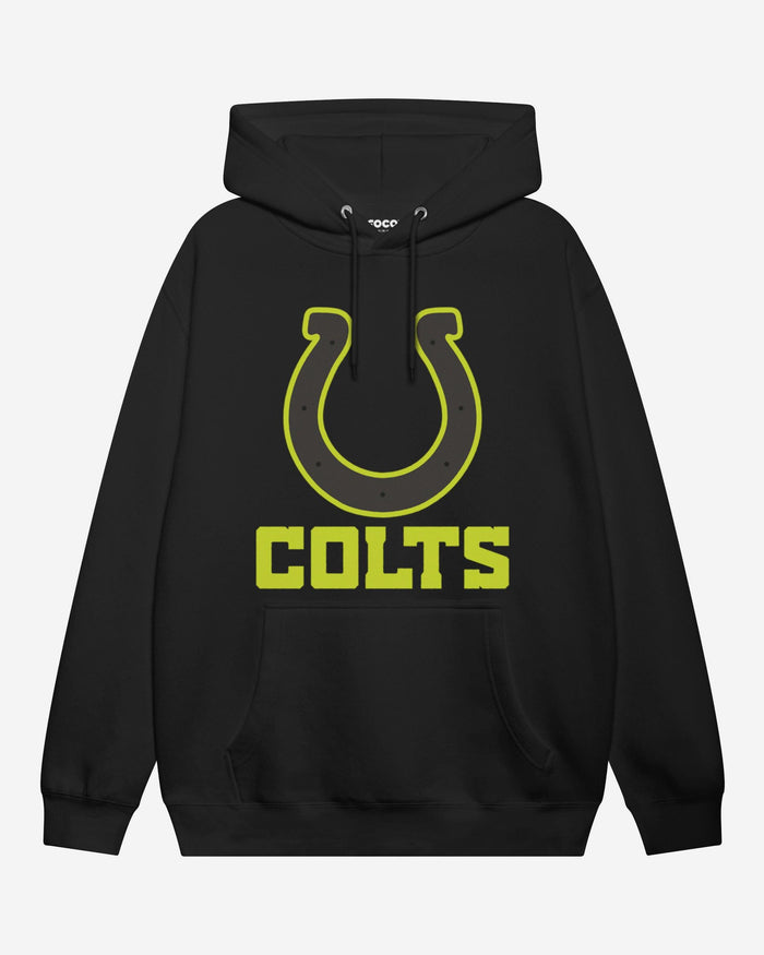 Indianapolis Colts Highlight Reel Hoodie FOCO Black/Volt S - FOCO.com