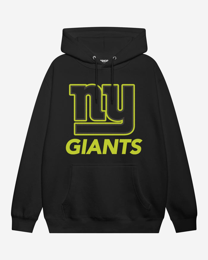 New York Giants Highlight Reel Hoodie FOCO Black/Volt S - FOCO.com