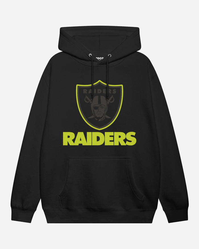 Las Vegas Raiders Highlight Reel Hoodie FOCO Black/Volt S - FOCO.com