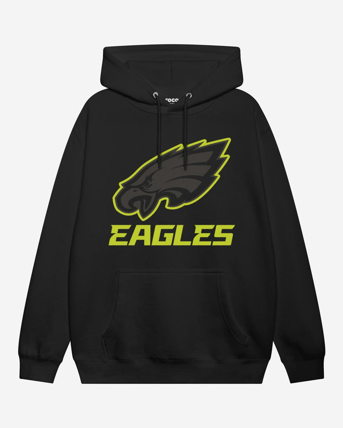 Philadelphia Eagles Highlight Reel Hoodie FOCO Black/Volt S - FOCO.com