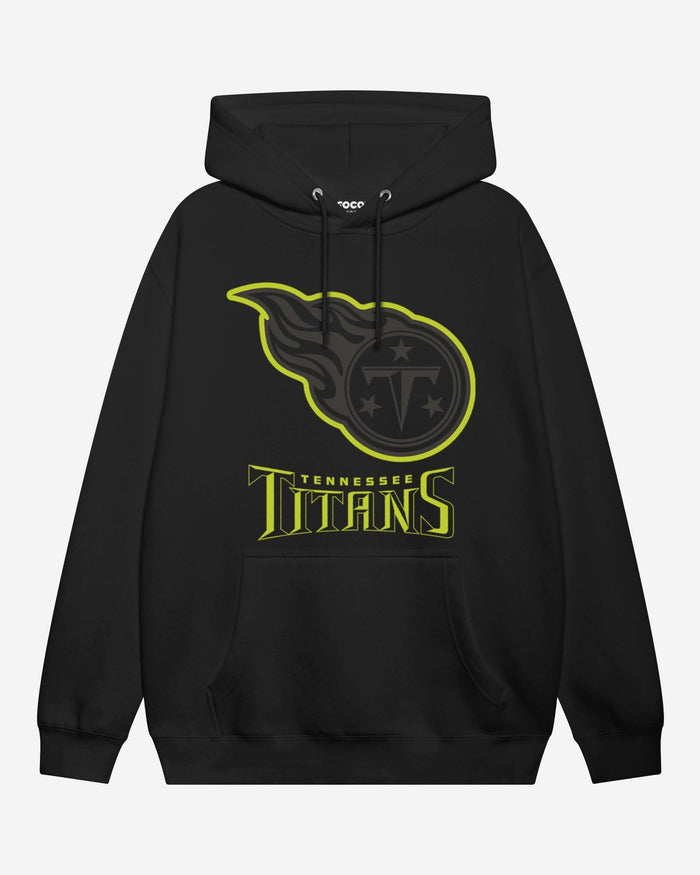 Tennessee Titans Highlight Reel Hoodie FOCO Black/Volt S - FOCO.com