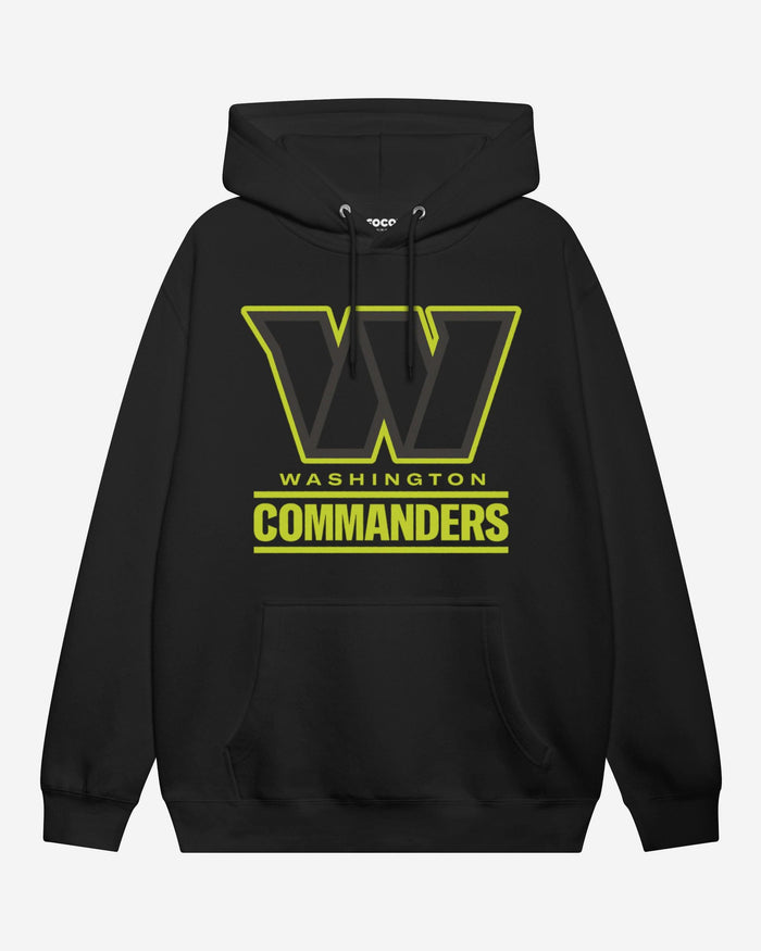 Washington Commanders Highlight Reel Hoodie FOCO Black/Volt S - FOCO.com