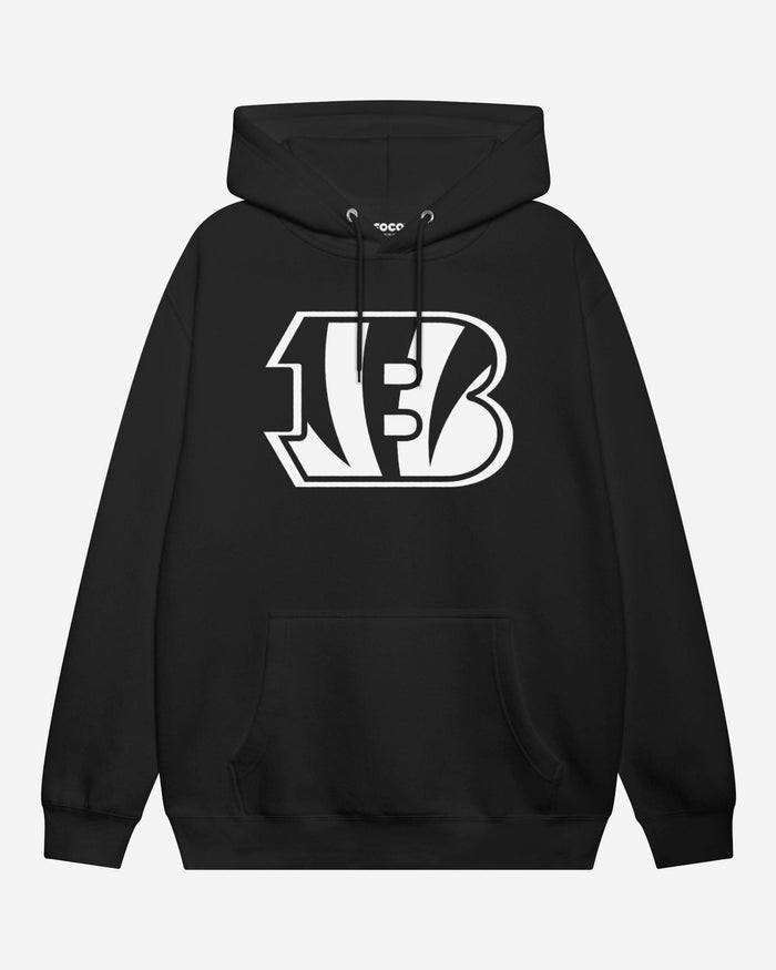Cincinnati Bengals White Logo Hoodie FOCO S - FOCO.com
