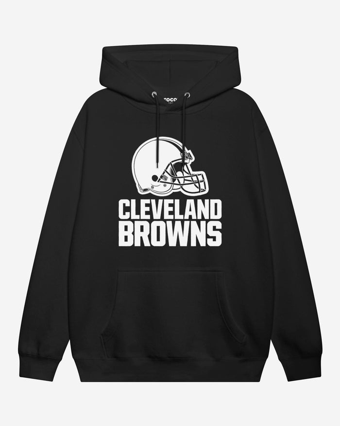 Cleveland Browns White Logo Hoodie FOCO S - FOCO.com