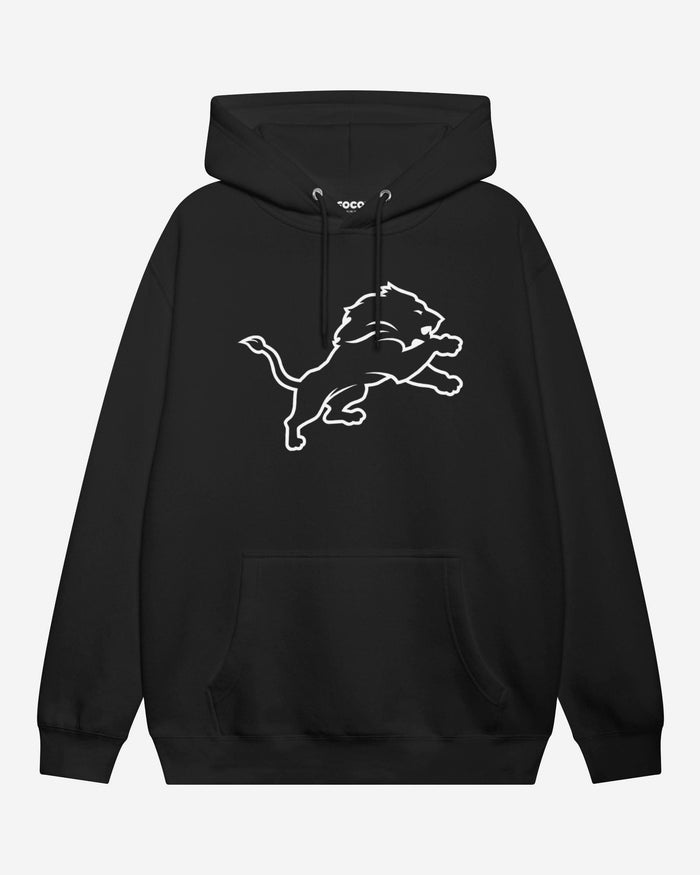 Detroit Lions White Logo Hoodie FOCO S - FOCO.com