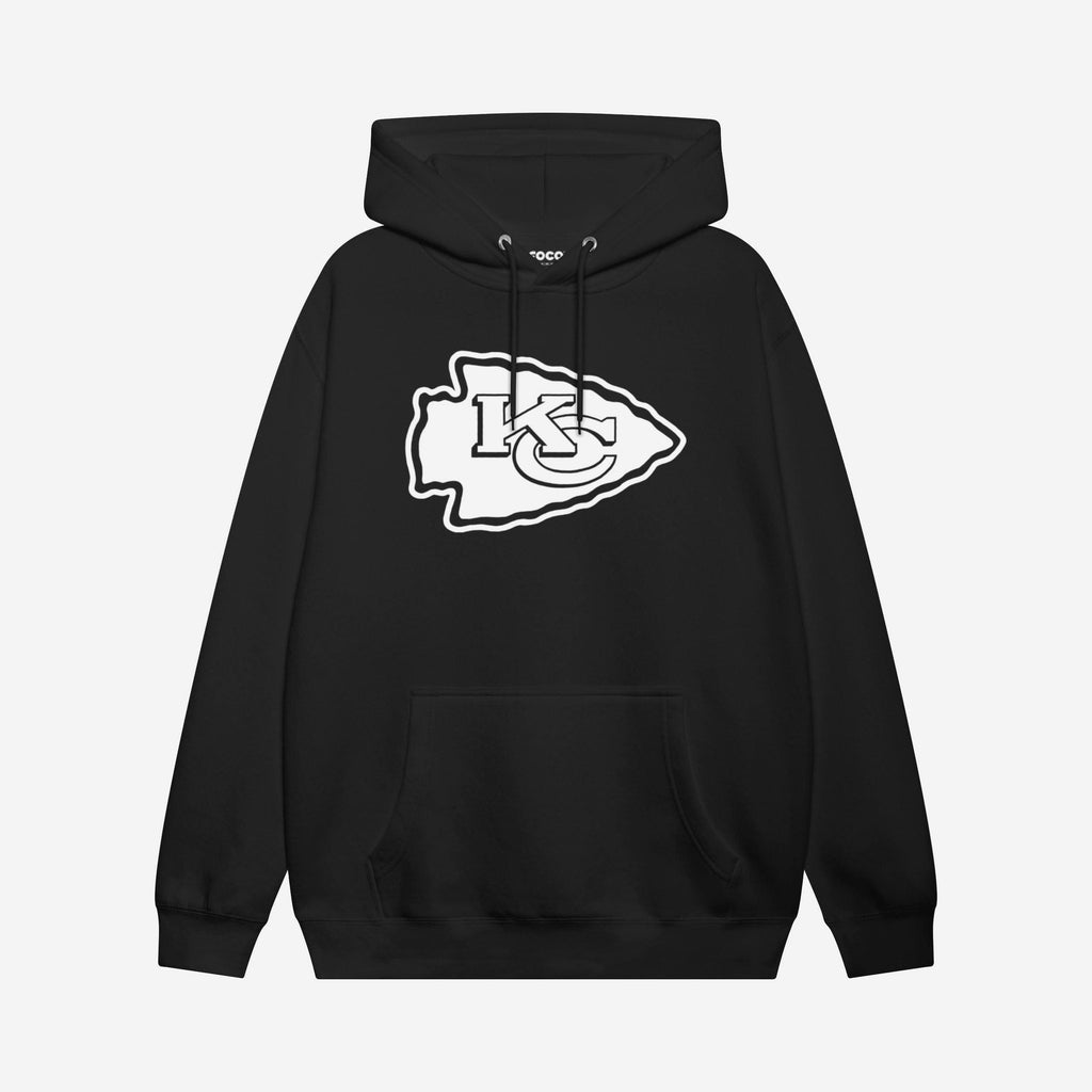 Kansas City Chiefs White Logo Hoodie FOCO S - FOCO.com