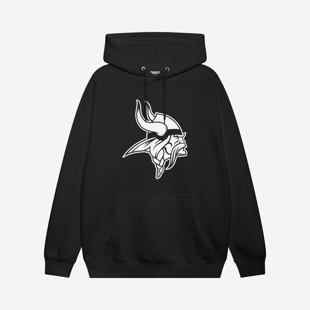 Minnesota Vikings White Logo Hoodie FOCO S - FOCO.com