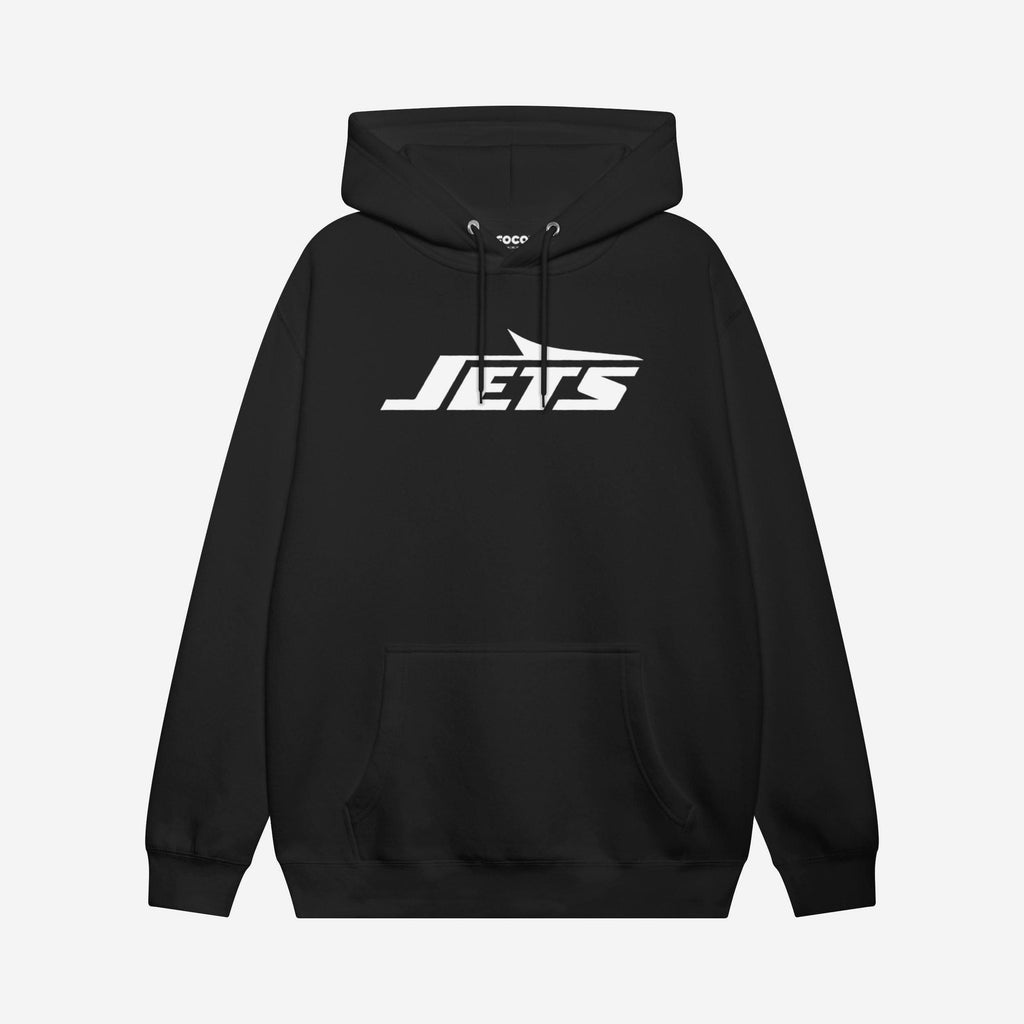 New York Jets White Logo Hoodie FOCO S - FOCO.com