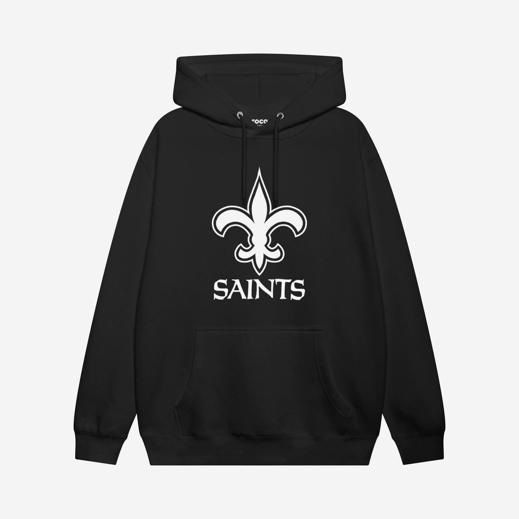 New Orleans Saints White Logo Hoodie FOCO S - FOCO.com
