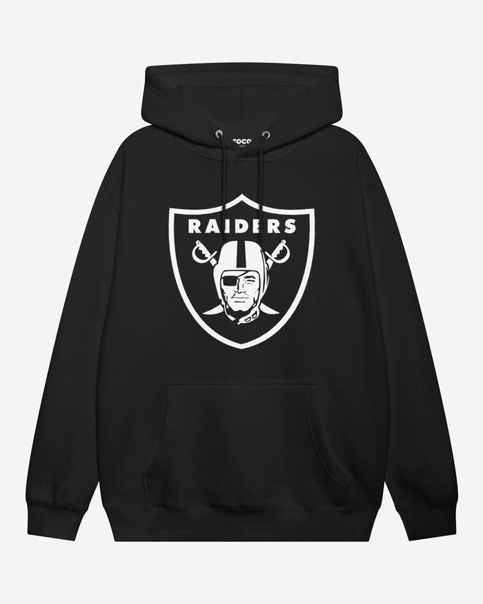 Las Vegas Raiders White Logo Hoodie FOCO S - FOCO.com