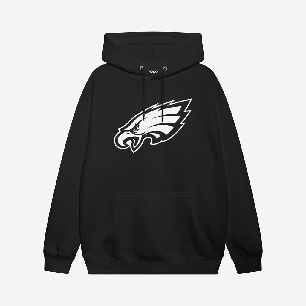 Philadelphia Eagles White Logo Hoodie FOCO S - FOCO.com