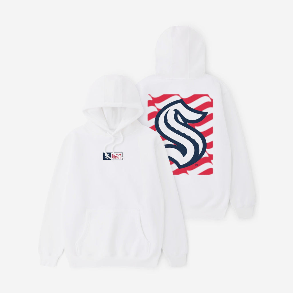Seattle Kraken American Heritage Hoodie FOCO S - FOCO.com