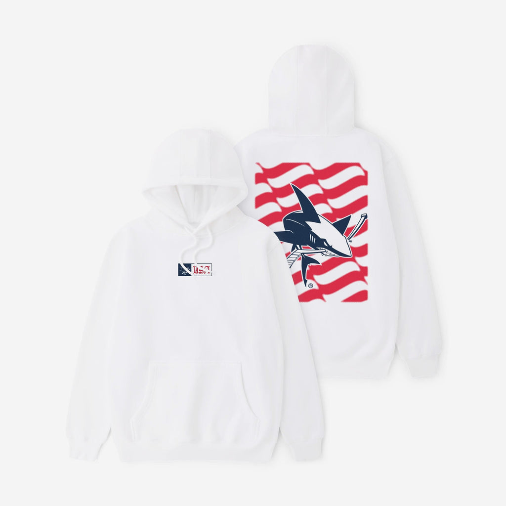San Jose Sharks American Heritage Hoodie FOCO S - FOCO.com