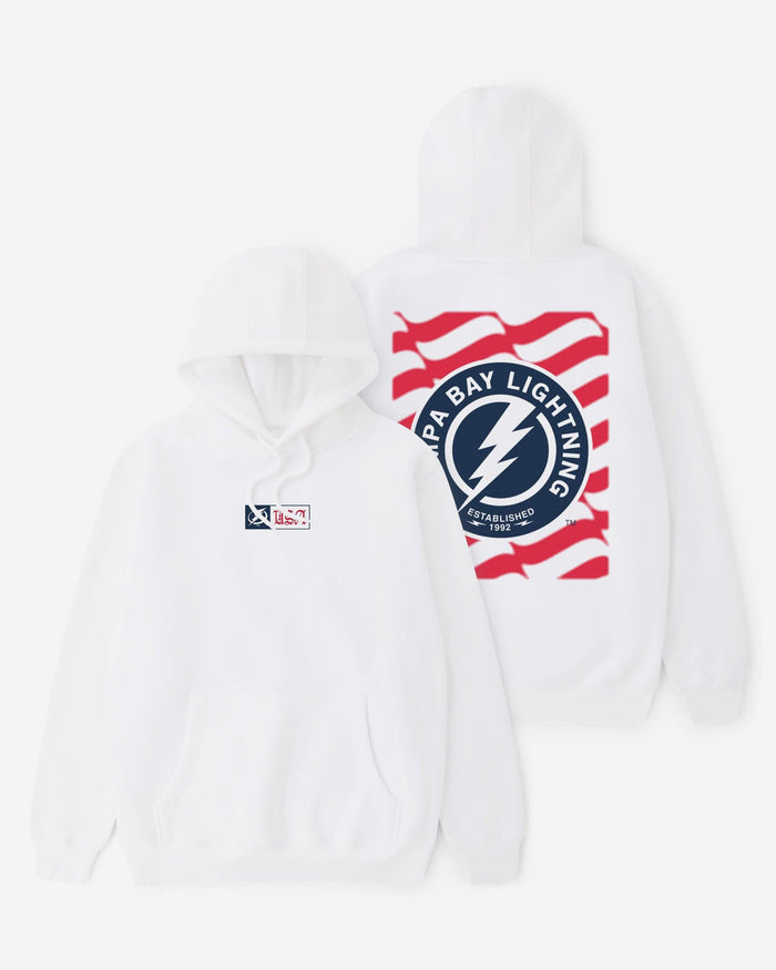 Tampa Bay Lightning American Heritage Hoodie FOCO S - FOCO.com