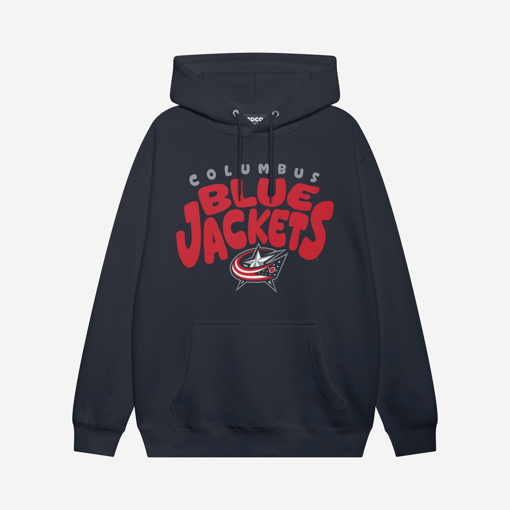 Columbus Blue Jackets Bubble Hoodie FOCO S - FOCO.com