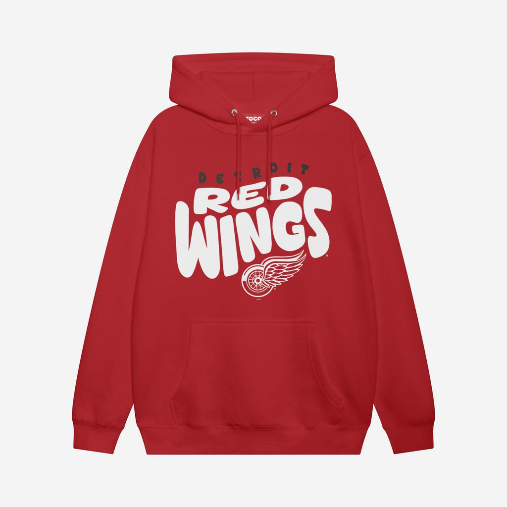 Detroit Red Wings Bubble Hoodie FOCO S - FOCO.com