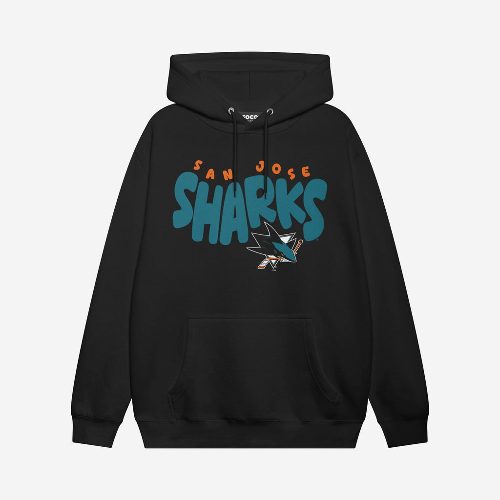 San Jose Sharks Bubble Hoodie FOCO S - FOCO.com
