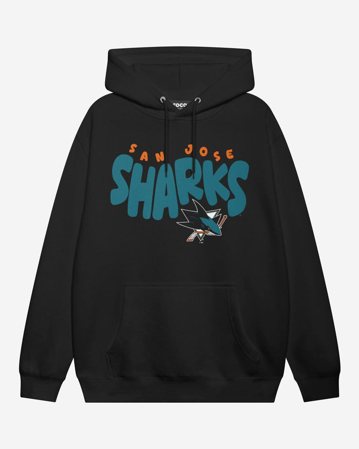San Jose Sharks Bubble Hoodie FOCO S - FOCO.com