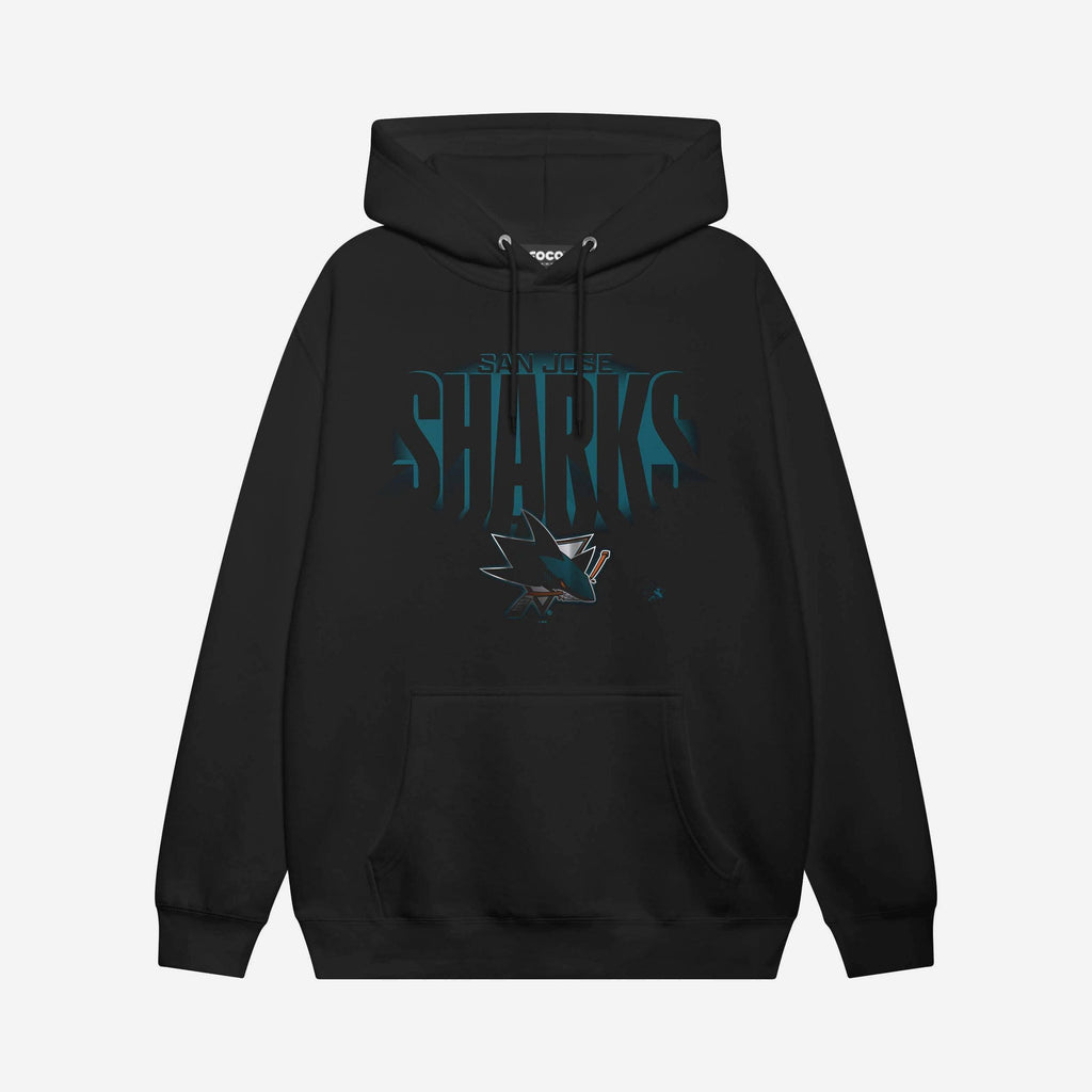 San Jose Sharks Floodlight Hoodie FOCO S - FOCO.com