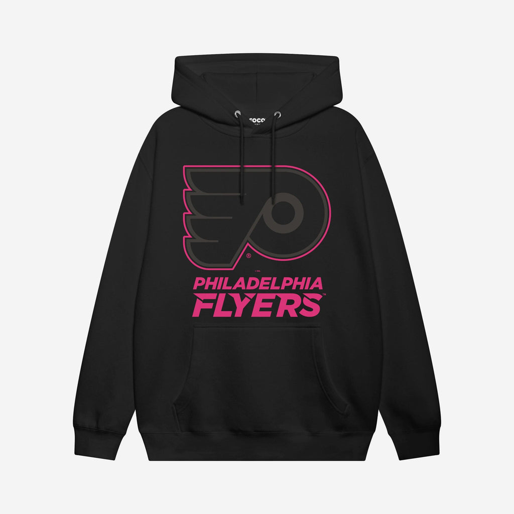 Philadelphia Flyers Highlight Reel Hoodie FOCO Black/Neon Pink S - FOCO.com