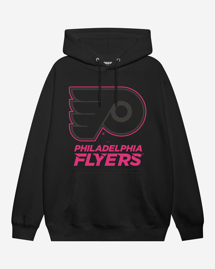 Philadelphia Flyers Highlight Reel Hoodie FOCO Black/Neon Pink S - FOCO.com